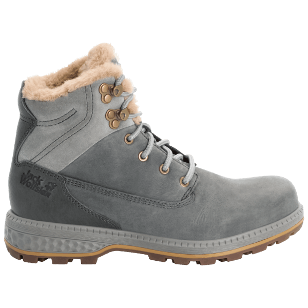 Grijs-zandjack Voor Dames Wt Mid Best Jack Wolfskin