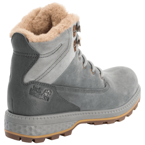 Grijs-zandjack Voor Dames Wt Mid Best Jack Wolfskin