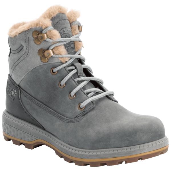 Grijs-zandjack Voor Dames Wt Mid Best Jack Wolfskin
