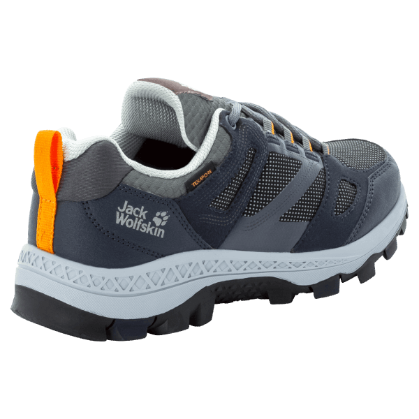 Nieuwe Dames Downhill Texapore Low Jack Wolfskin Donkerblauwgrijs