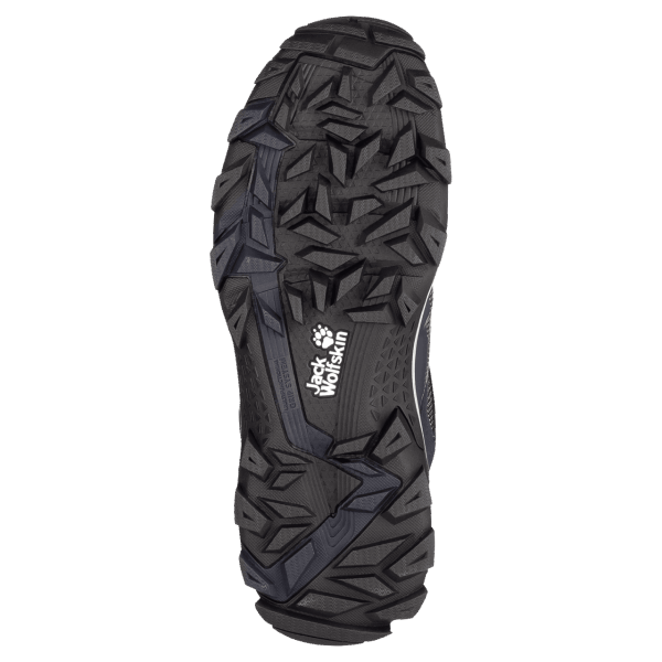 Nieuwe Dames Downhill Texapore Low Jack Wolfskin Donkerblauwgrijs