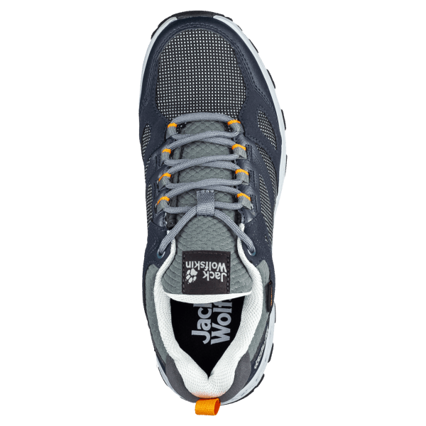 Nieuwe Dames Downhill Texapore Low Jack Wolfskin Donkerblauwgrijs