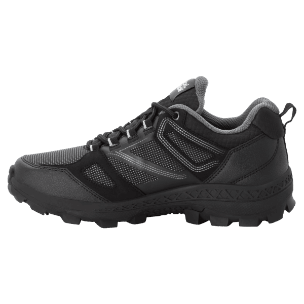 Fashion Dames Downhill Texapore Laag Zwart-grijs Jack Wolfskin
