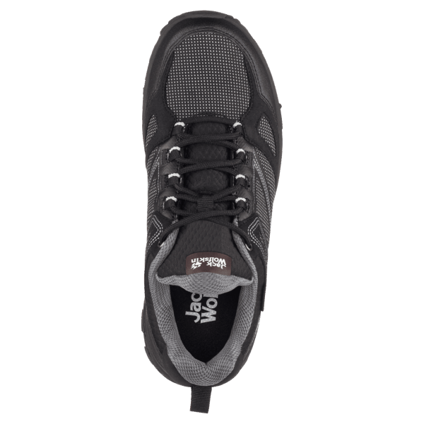 Fashion Dames Downhill Texapore Laag Zwart-grijs Jack Wolfskin