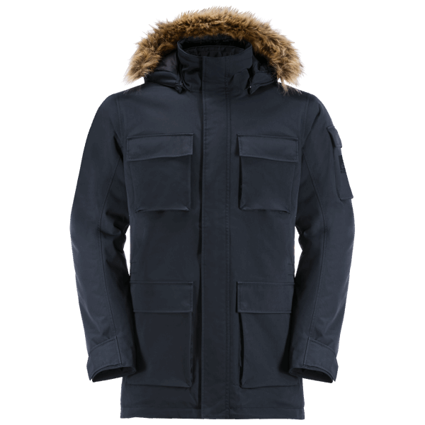 Glacier Canyon Parka Best Jack Wolfskin Nachtblauw