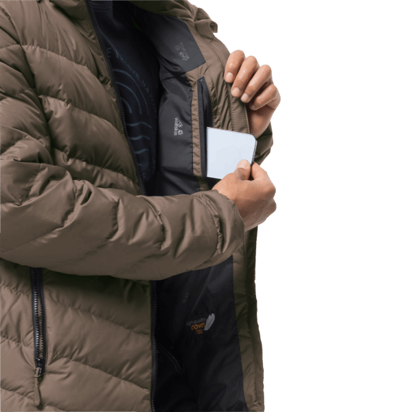 Jack Wolfskin Heren Fairmont Kastanje Origins
