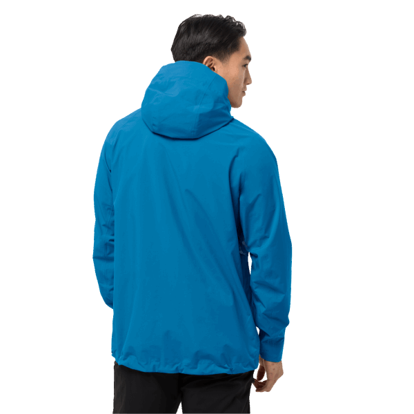 Blauwe Pacific Hot Jack Wolfskin Hoogste Piek Jas M