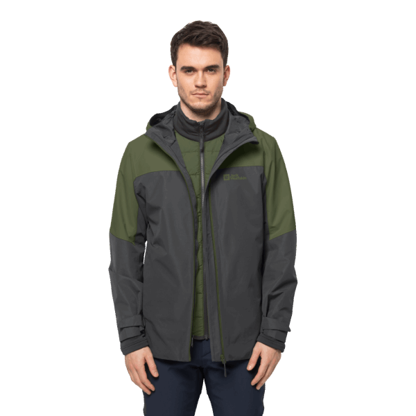 Origins Jack Wolfskin Glaabach 3in1 Herenjack Greenwood