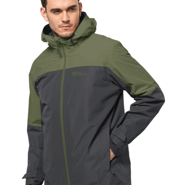 Origins Jack Wolfskin Glaabach 3in1 Herenjack Greenwood