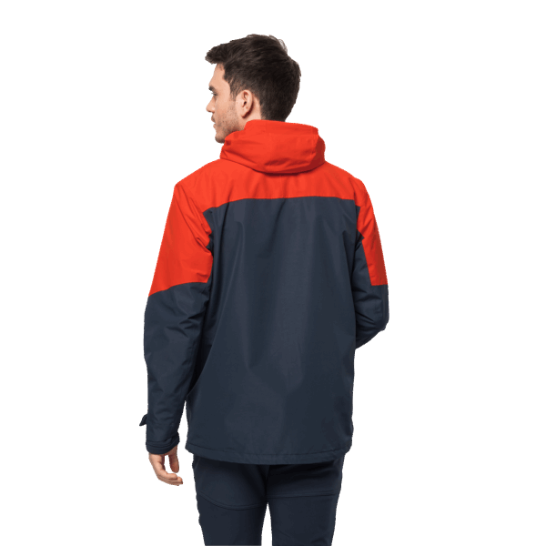 Brand Wild Brier Jack Wolfskin Heren Glaabach 3in1 Jas