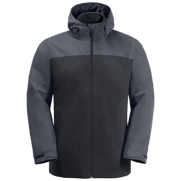 Heren Taubenberg 3in1 Jas Jack Wolfskin Phantom Origineel