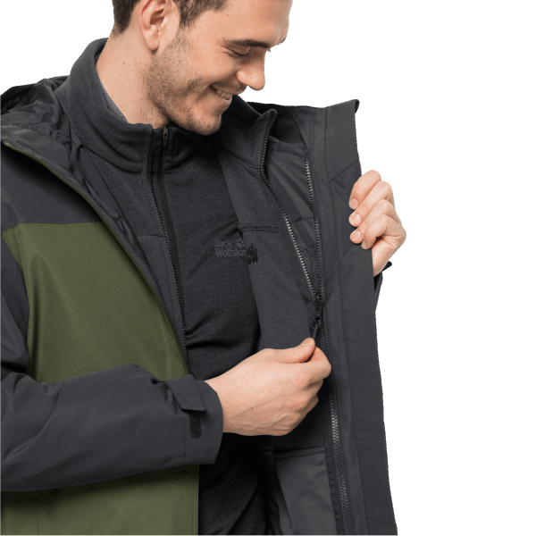 Heren Taubenberg 3in1 Jack Greenwood New Jack Wolfskin