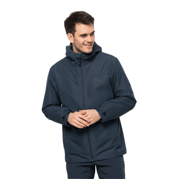 Heren Taubenberg 3in1 Jack Collectie Nachtblauw Jack Wolfskin