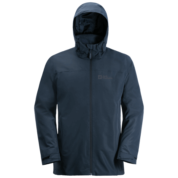 Heren Taubenberg 3in1 Jack Collectie Nachtblauw Jack Wolfskin