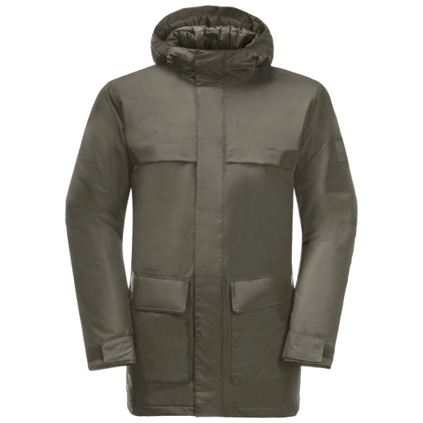 Jack Wolfskin Dusty Olive Heren Winterlager Parka Origin