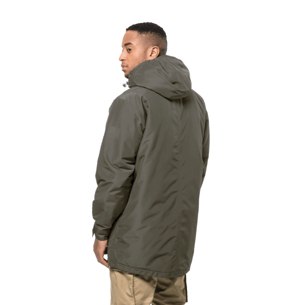 Jack Wolfskin Dusty Olive Heren Winterlager Parka Origin