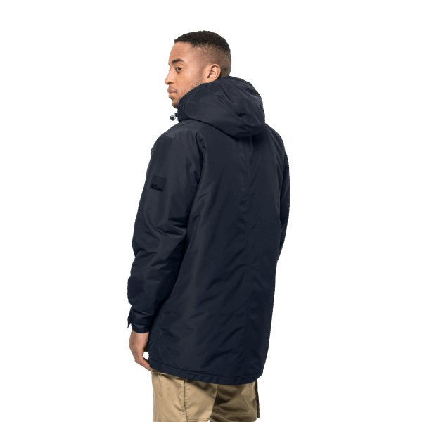 Jack Wolfskin Origins Winterlager Parka Voor Heren Nachtblauw
