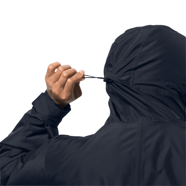 Jack Wolfskin Origins Winterlager Parka Voor Heren Nachtblauw