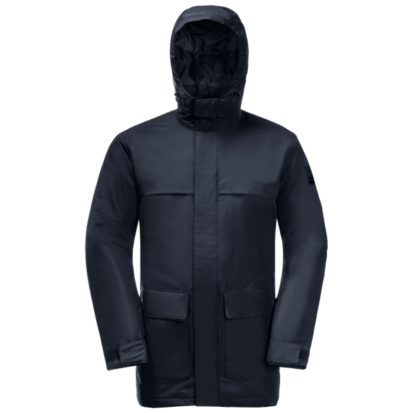 Jack Wolfskin Origins Winterlager Parka Voor Heren Nachtblauw