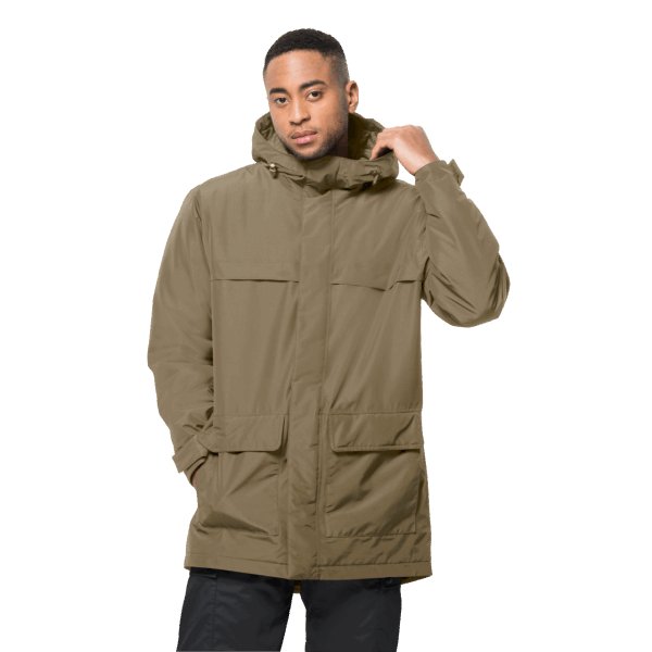Jack Wolfskin Brand Cookie Winterlager Parka Voor Heren