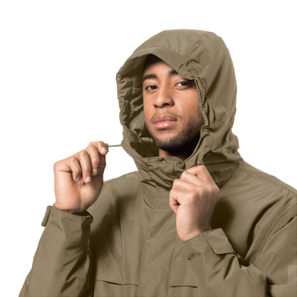 Jack Wolfskin Brand Cookie Winterlager Parka Voor Heren