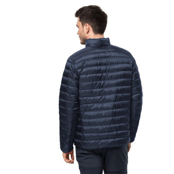 Jack Wolfskin Heren Pack & Go Donsjack Nachtblauw Merken