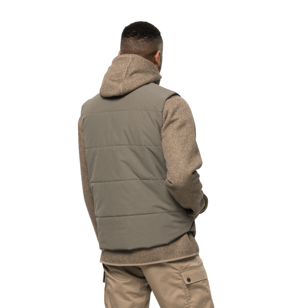 Dusty Olive Heren White Frost Vest Collecties Jack Wolfskin