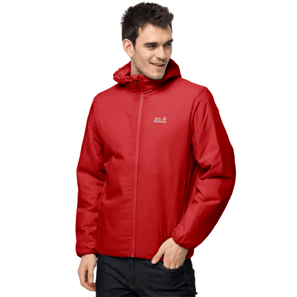 Merk Jack Wolfskin Adrenaline Rood Jwp Atmos Jack Voor Heren