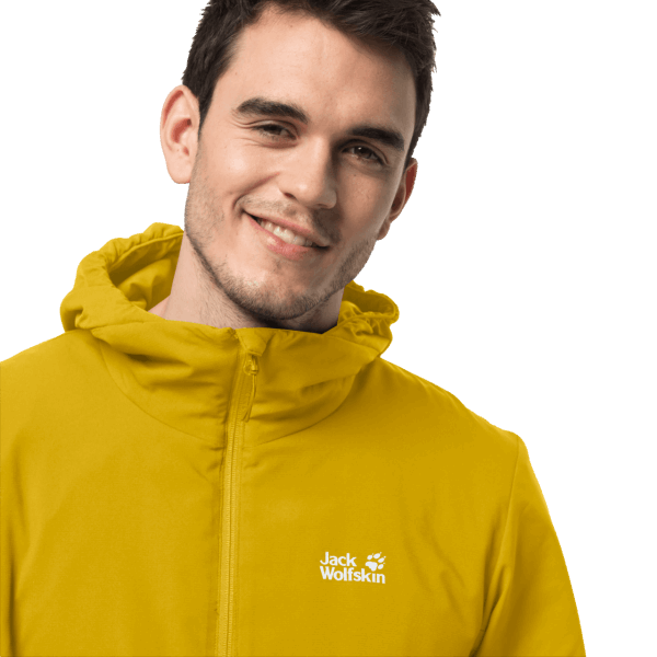 Merken Jack Wolfskin Heren Jwp Atmos Jas Lemon Curry
