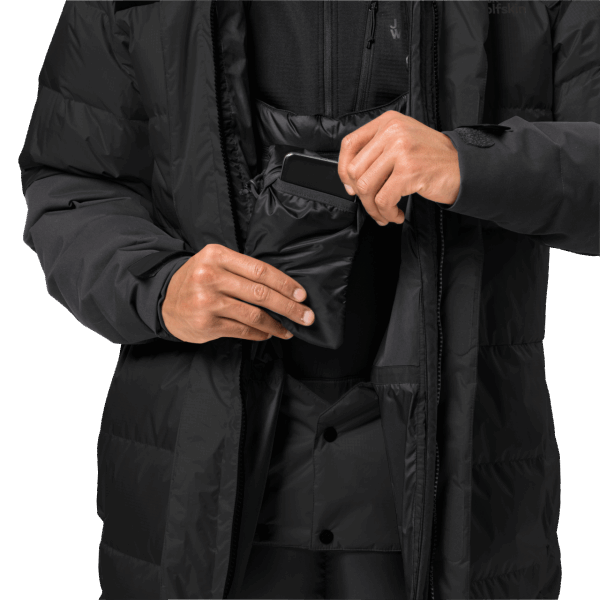 Hete Zwarte Jack Wolfskin-koksjack Uit De 1995-serie Voor Heren