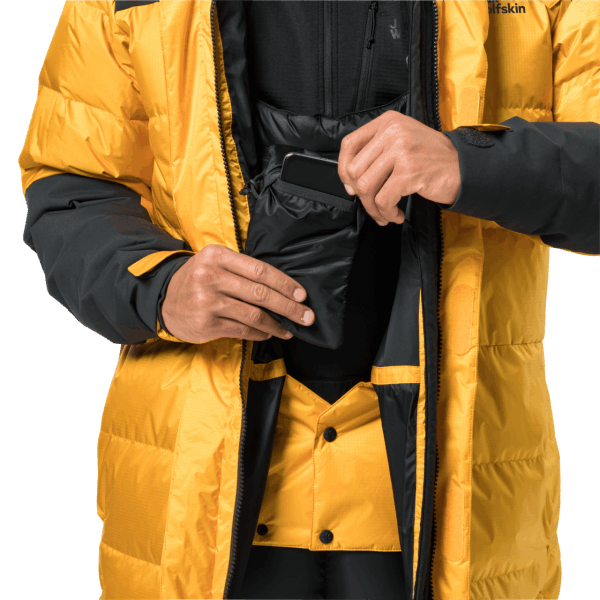 Koksjack Uit De 1995-serie Voor Heren Jack Wolfskin Stevig Geel Xt Best