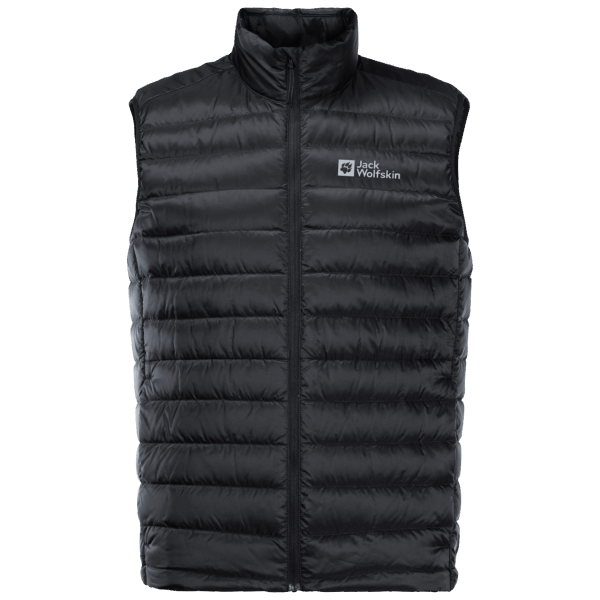 Heren Pack & Go Donsvest Collecties Jack Wolfskin Zwart