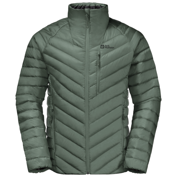 Hedge Green Jack Wolfskin Heren Passamani Donsjack Fashion