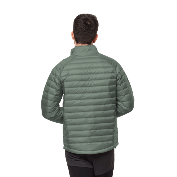 Hedge Green Jack Wolfskin Heren Passamani Donsjack Fashion