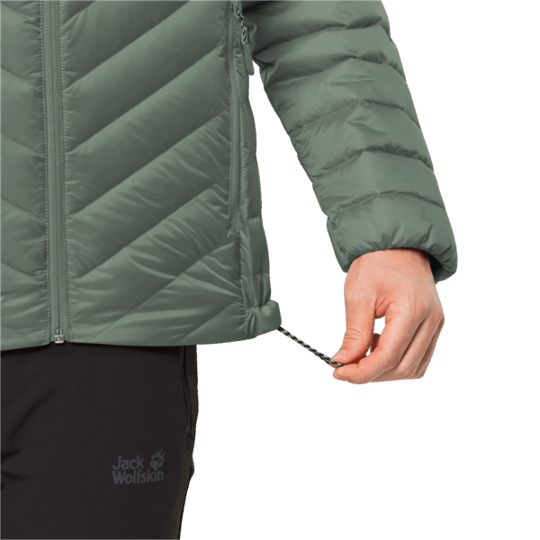 Hedge Green Jack Wolfskin Heren Passamani Donsjack Fashion