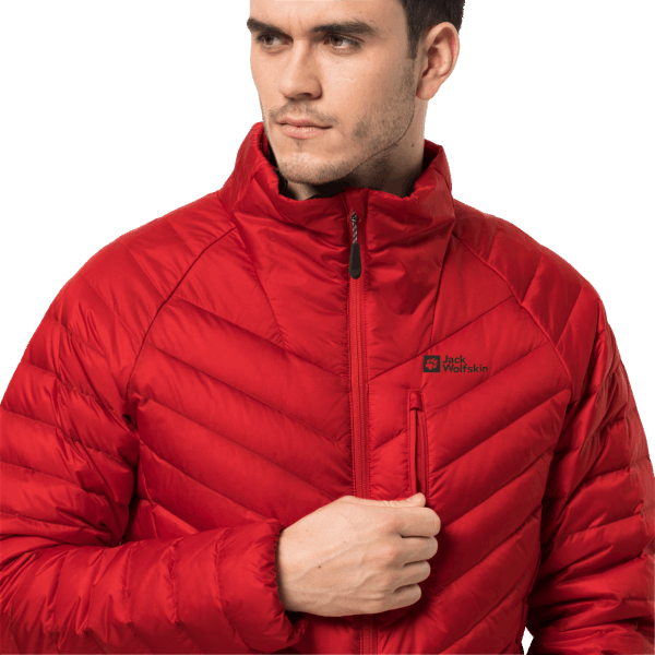 Adrenaline Red Collections Heren Passamani Donsjack Jack Wolfskin