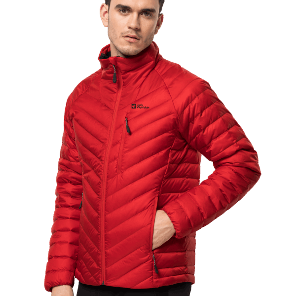 Adrenaline Red Collections Heren Passamani Donsjack Jack Wolfskin