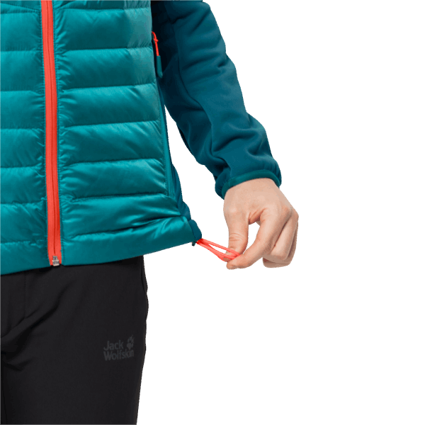 Bay Blue Heren Nebelhorn Dons Hybride Origins Jack Wolfskin