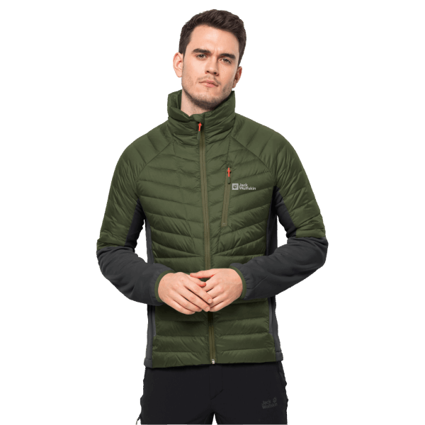 Merk Nebelhorn Dons Hybride Jack Wolfskin Greenwood Voor Heren