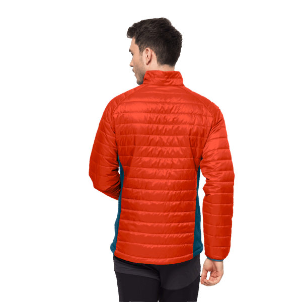 Originele Jack Wolfskin Wild Brier Heren Routeburn Pro Geïsoleerde Jas