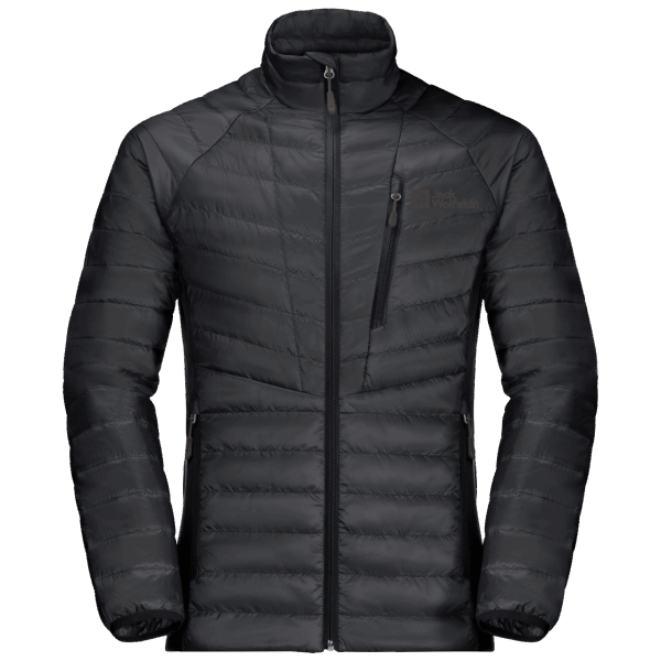 Hot Jack Wolfskin Routeburn Pro Geïsoleerde Herenjas Zwart
