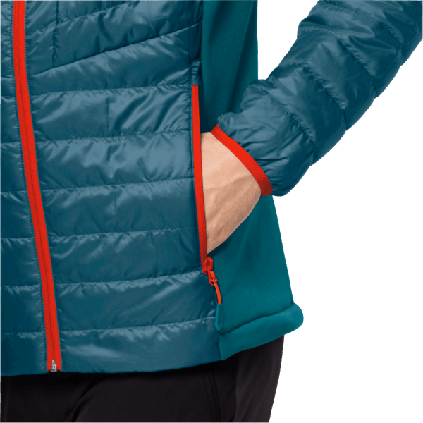 Beste Blauwe Koraal Jack Wolfskin Geïsoleerde Routeburn Pro-jas Voor Heren