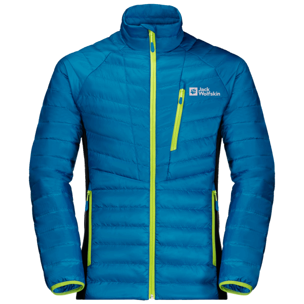 Nieuwe Blauwe Pacific Routeburn Pro Geïsoleerde Jas Jack Wolfskin Voor Heren