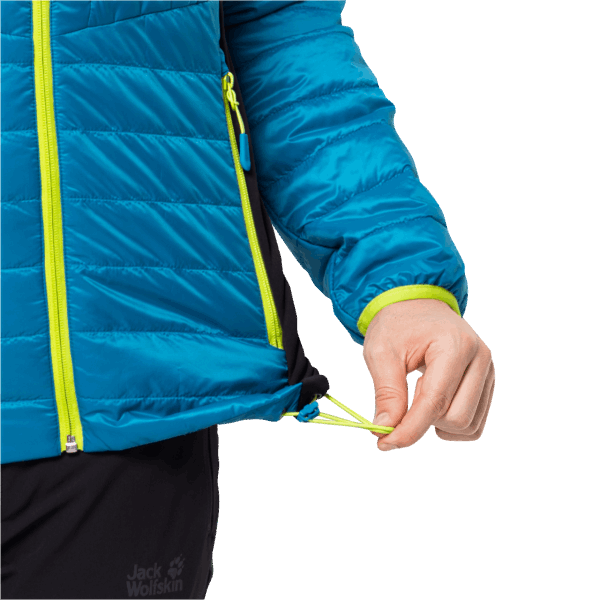 Nieuwe Blauwe Pacific Routeburn Pro Geïsoleerde Jas Jack Wolfskin Voor Heren
