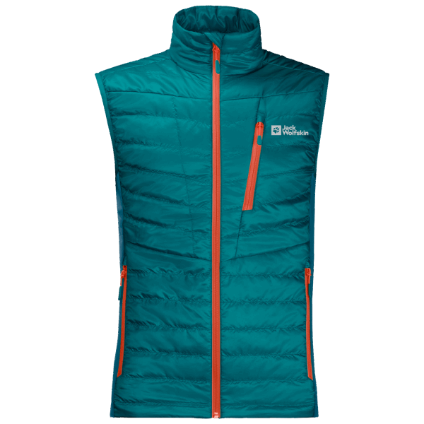 Heren Routeburn Pro Geïsoleerd Vest Jack Wolfskin Bay Blue Fashion