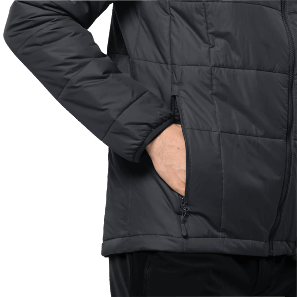 Heren Geïsoleerde Bergland Jas Origins Jack Wolfskin Phantom