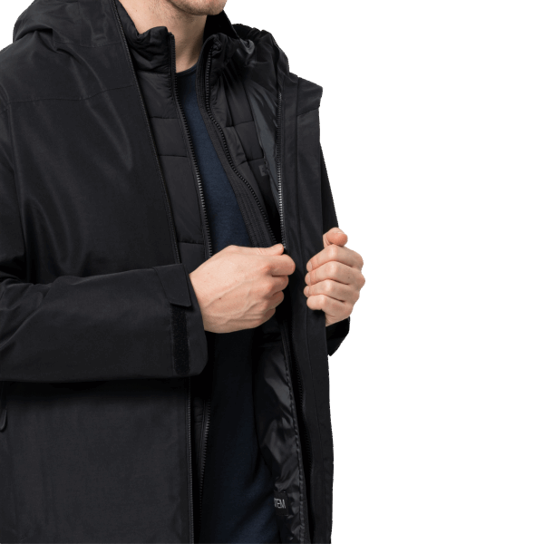 Heren Bergland Geïsoleerde Jas Merk Black Jack Wolfskin