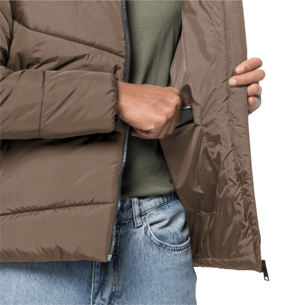 Jack Wolfskin Beste Kastanje Heren Eisbach Jas