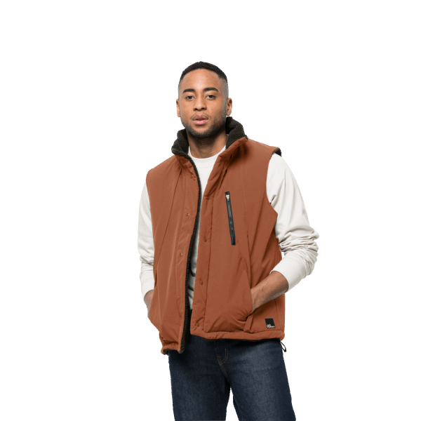 Jack Wolfskin Heren Alex Vest Fashion Brick
