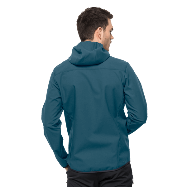 Blue Coral Origins Bornberg Jack Wolfskin Met Capuchon Voor Heren